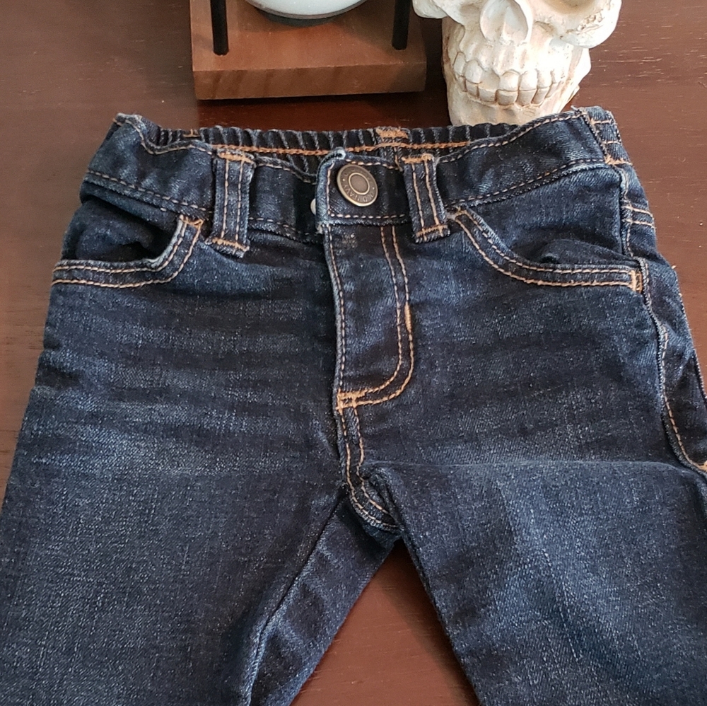 Baby Jeans Old Navy  Size 3-6m. Gently Used - Picture 3 of 4